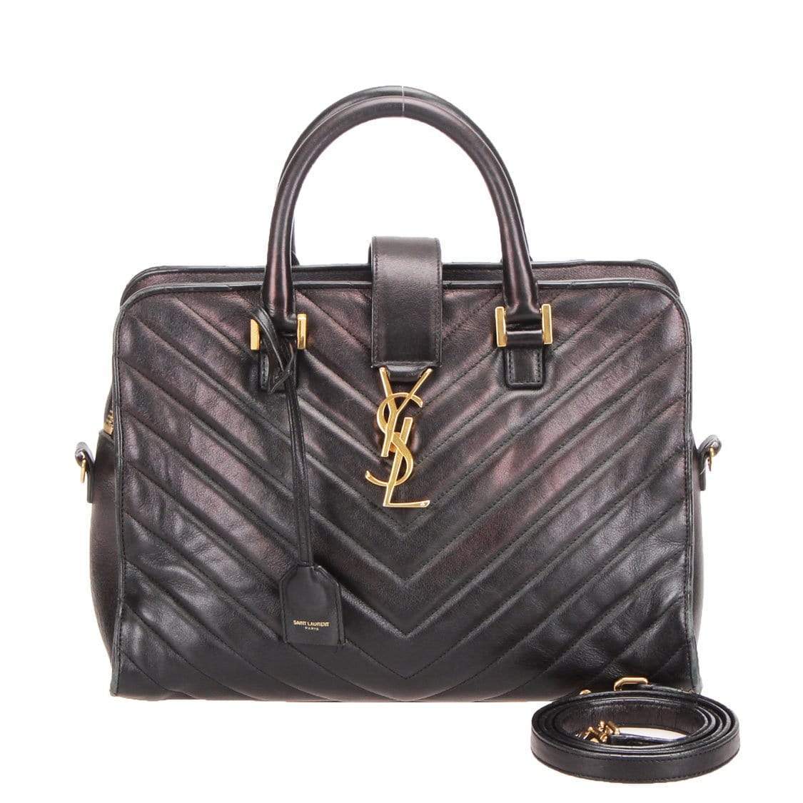 Yves Saint Laurent Yves Saint Laurent Chevron Cabas Bag