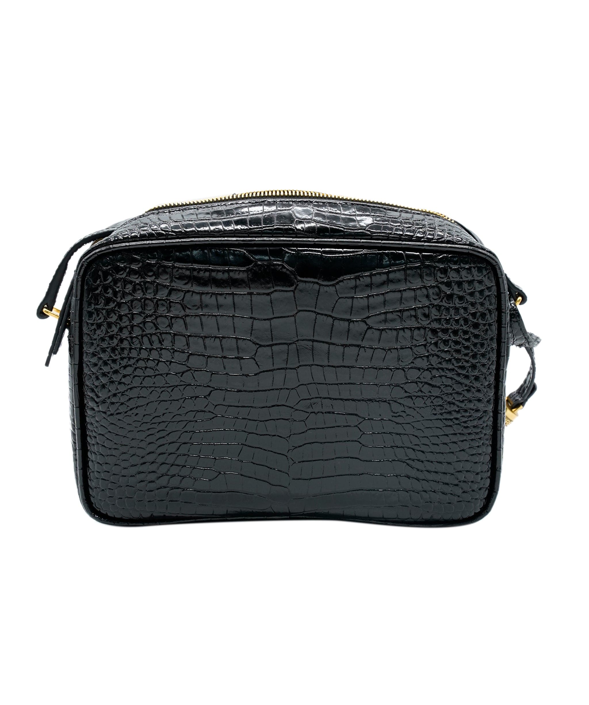 Yves Saint Laurent Yves Saint Laurent Moc Croc Med Lou Camera Bag  - AWC2131